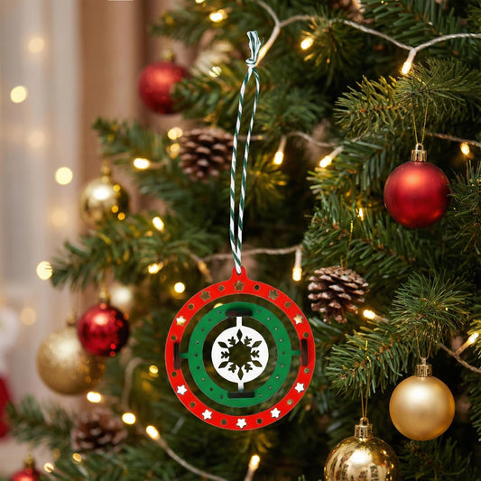 Spinning Christmas Tree Ornament