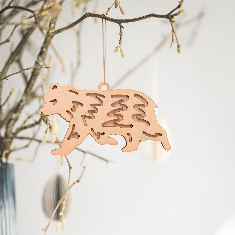 Bear Hanging Ornament 01