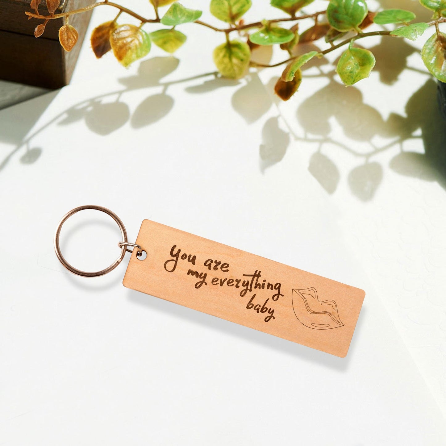 You Are My Everything, Baby Keychain