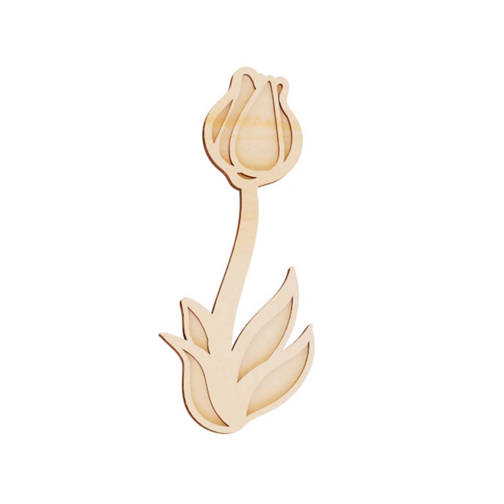 Rose Flower Wooden