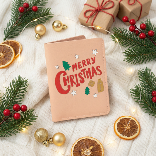 Christmas Vinyl Heat Transfer Wallet Pattern