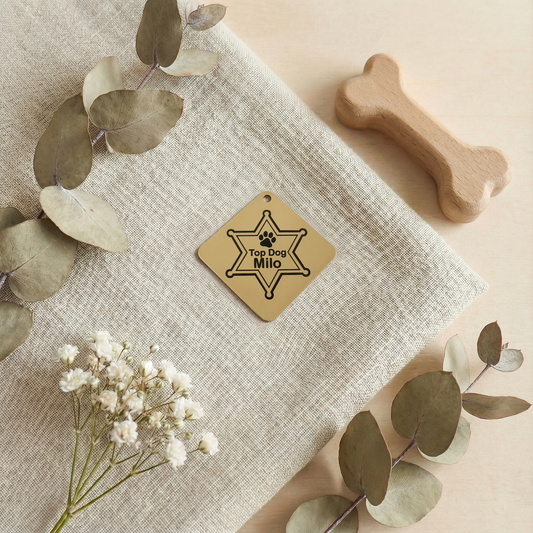 Police Dog K9 Champion Badge