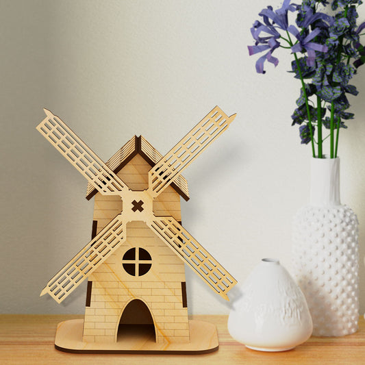 Wooden Windmill