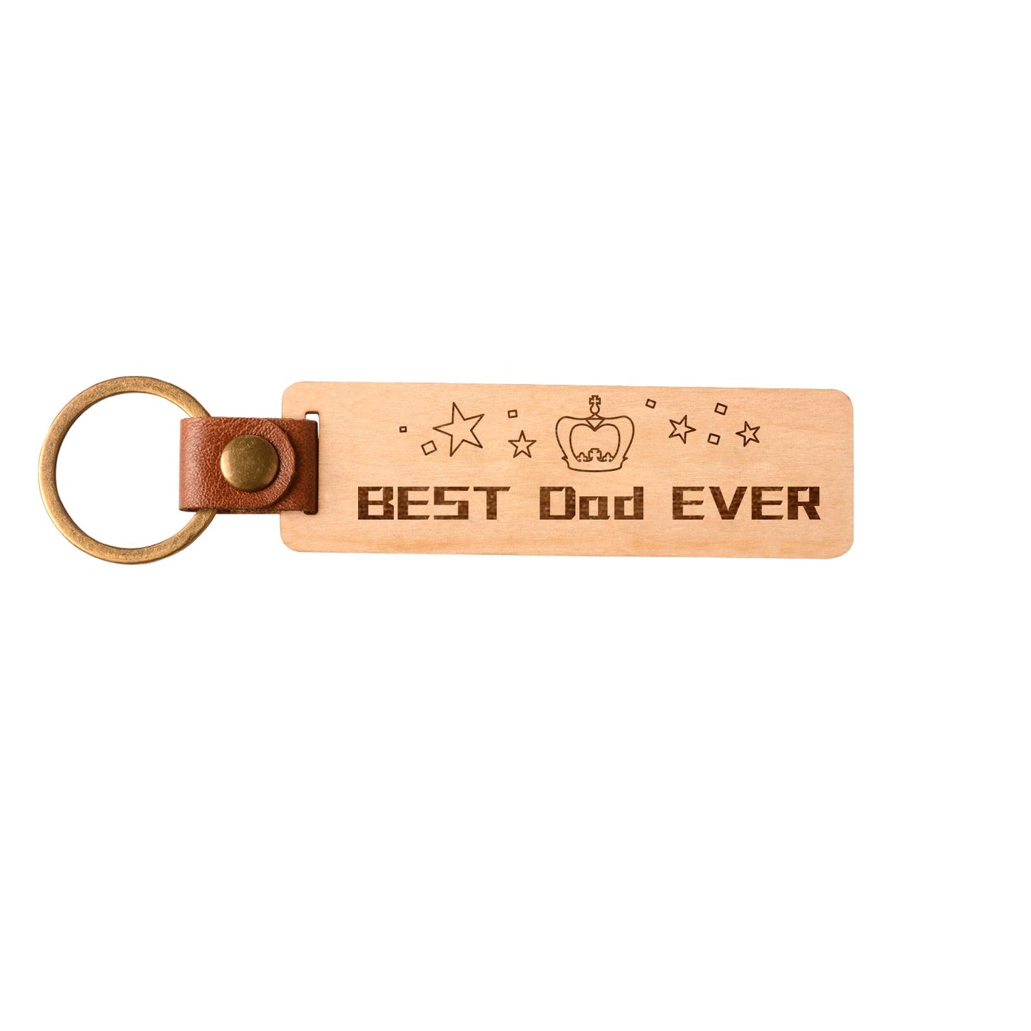 Best Dad Ever Keychain