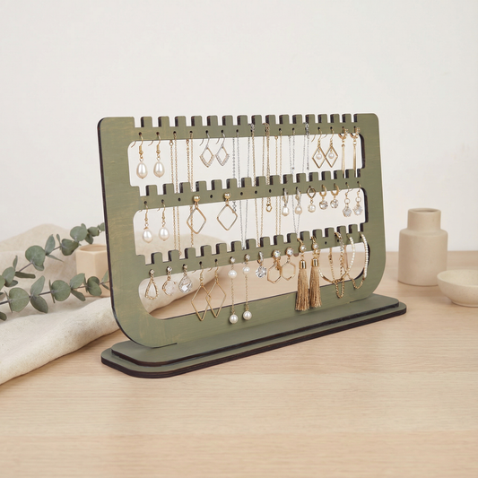 Wooden Necklace Display Stand（2）