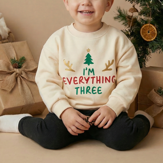 Christmas Themed Sweatshirt Heat transfer Vinyl Pattern 03