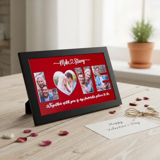 Valentine's Day Acrylic Photo Frame