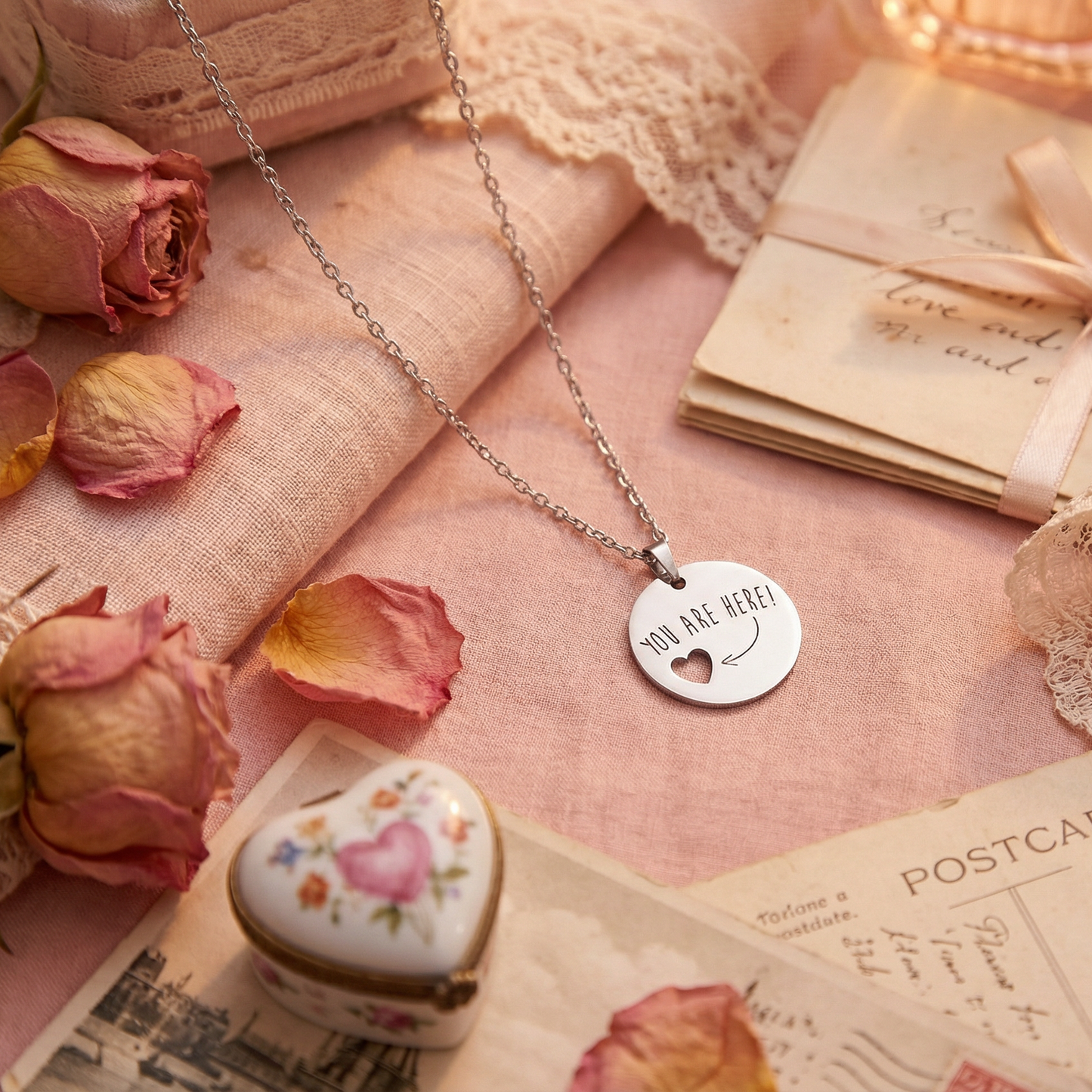 Valentine's Day Themed Pendant Design Engraving