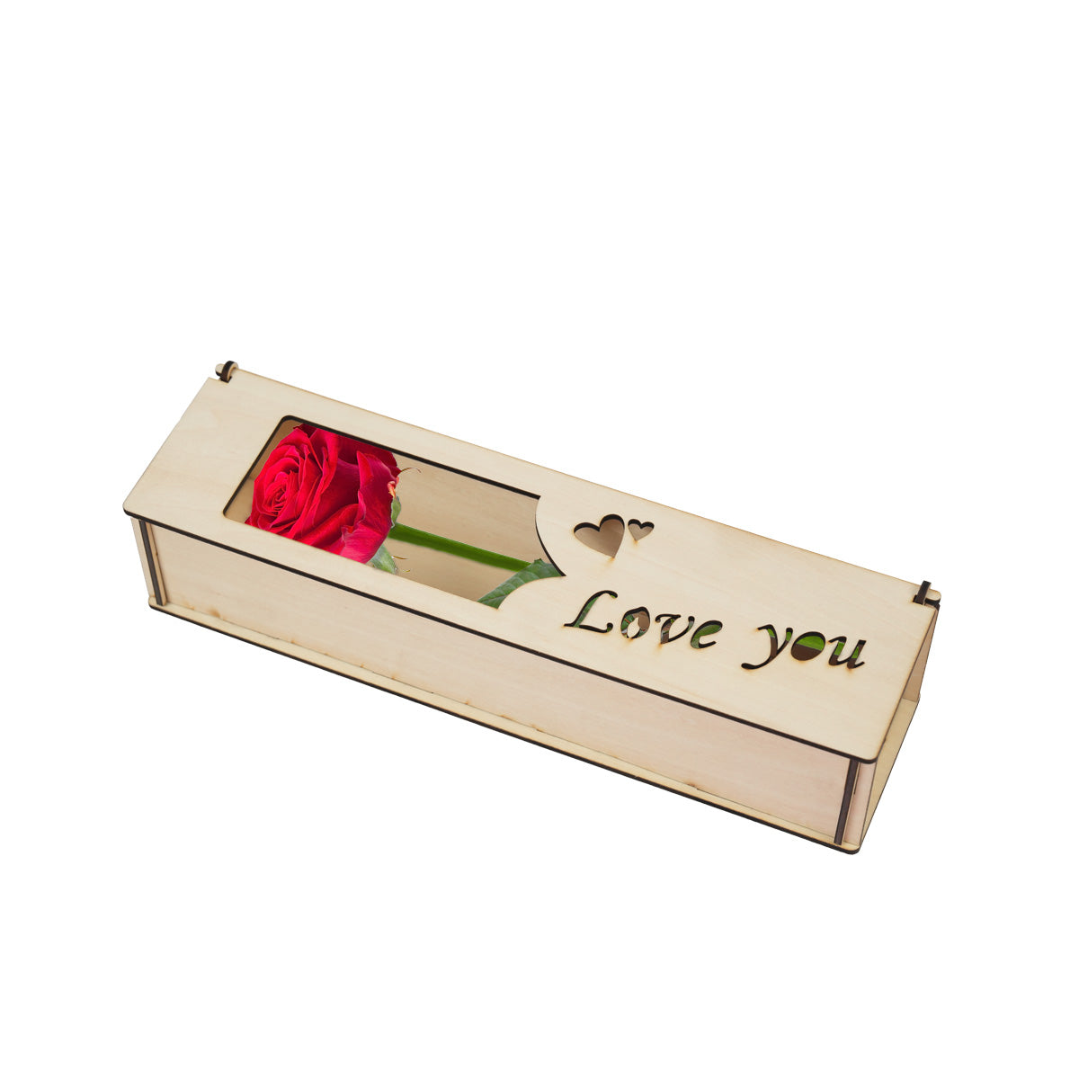 Valentine Rose Flower Gift Box