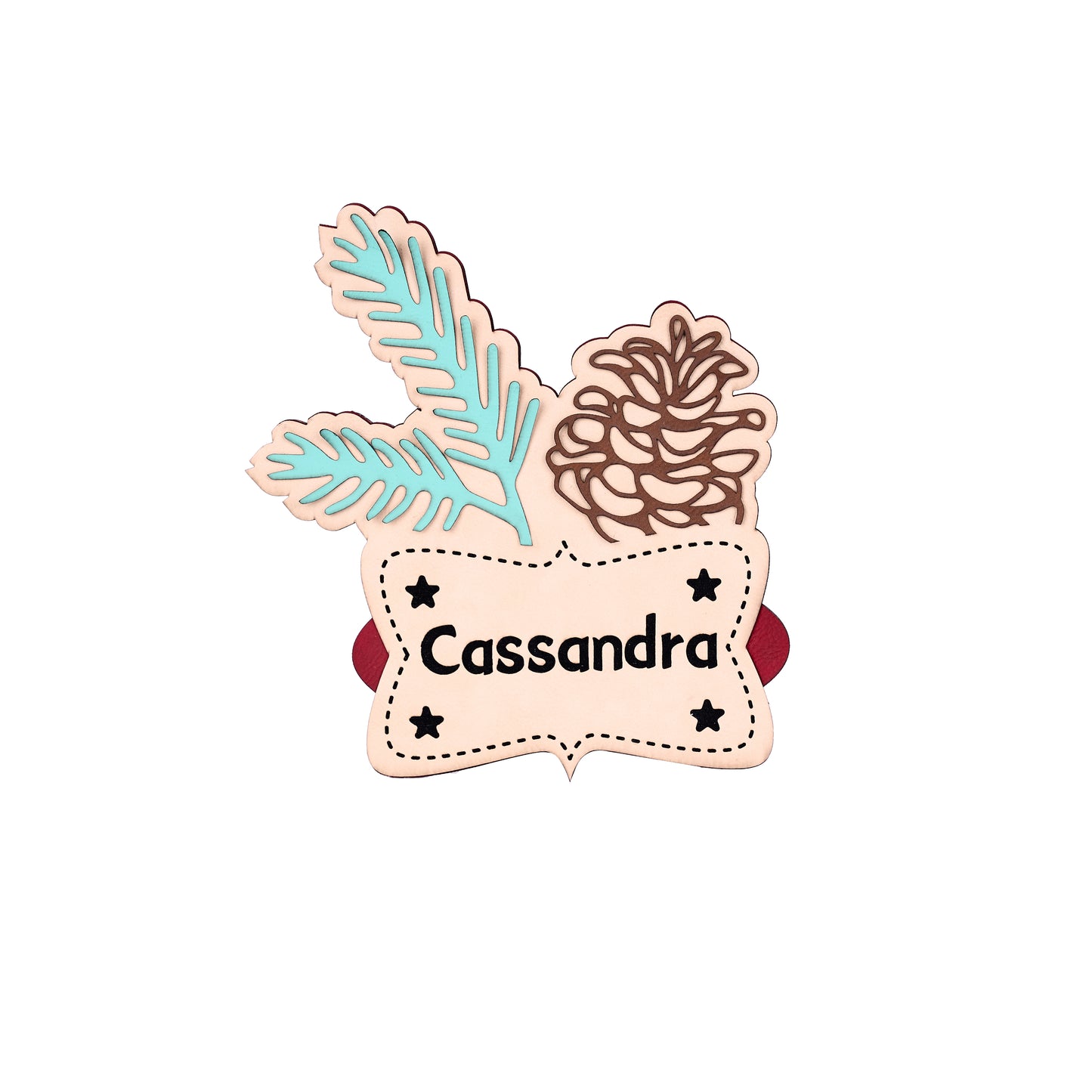 Christmas Stocking Decorative Label
