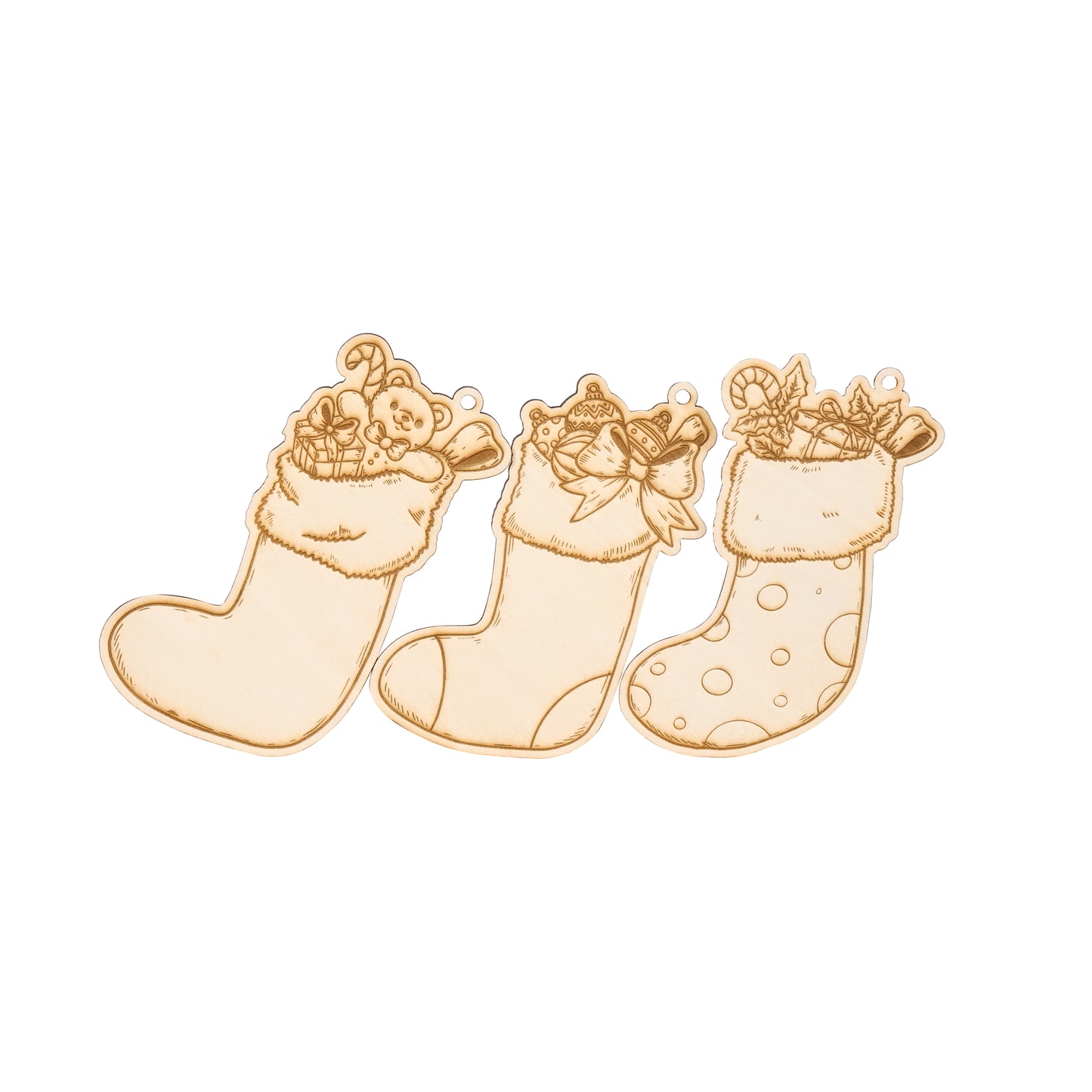 Christmas stocking ornament