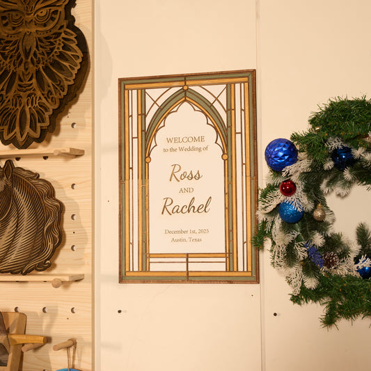Wedding Welcome Sign