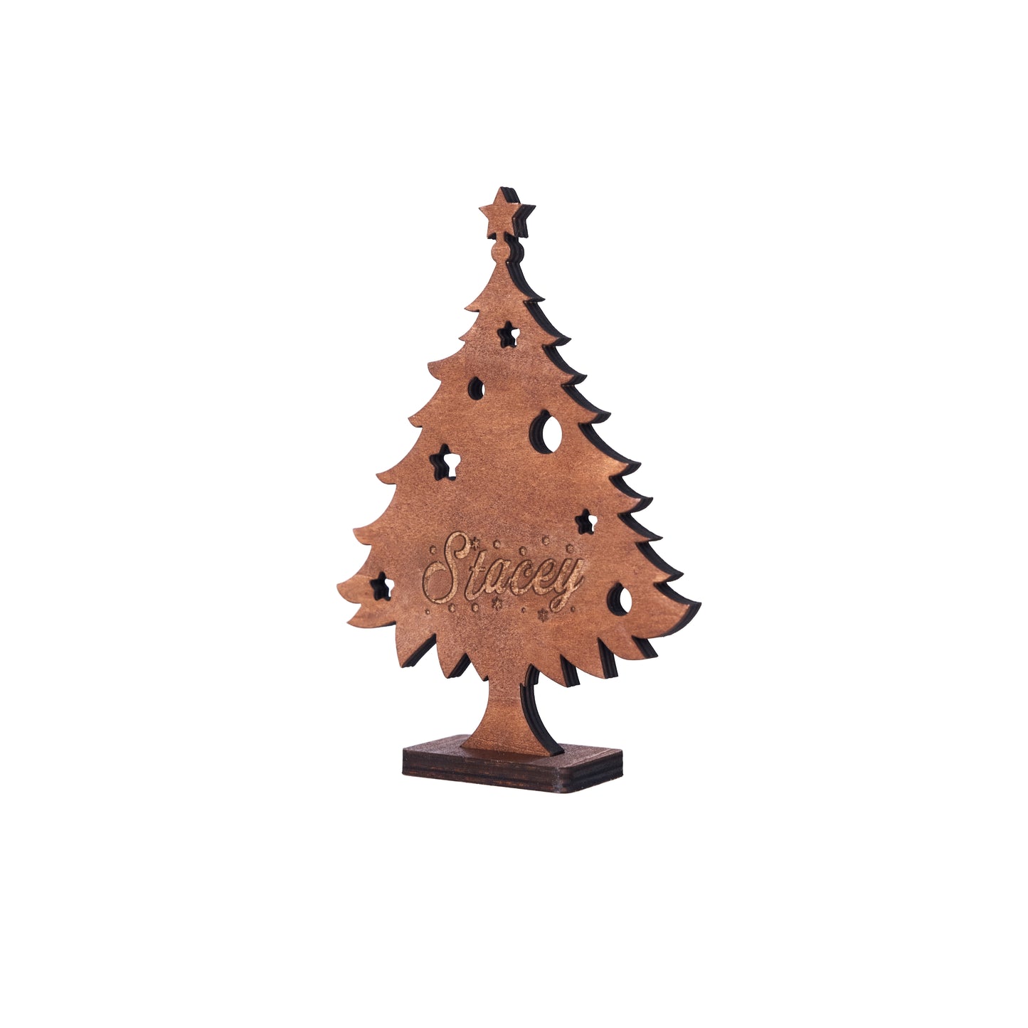 Christmas Tree Customized Name Ornamentt