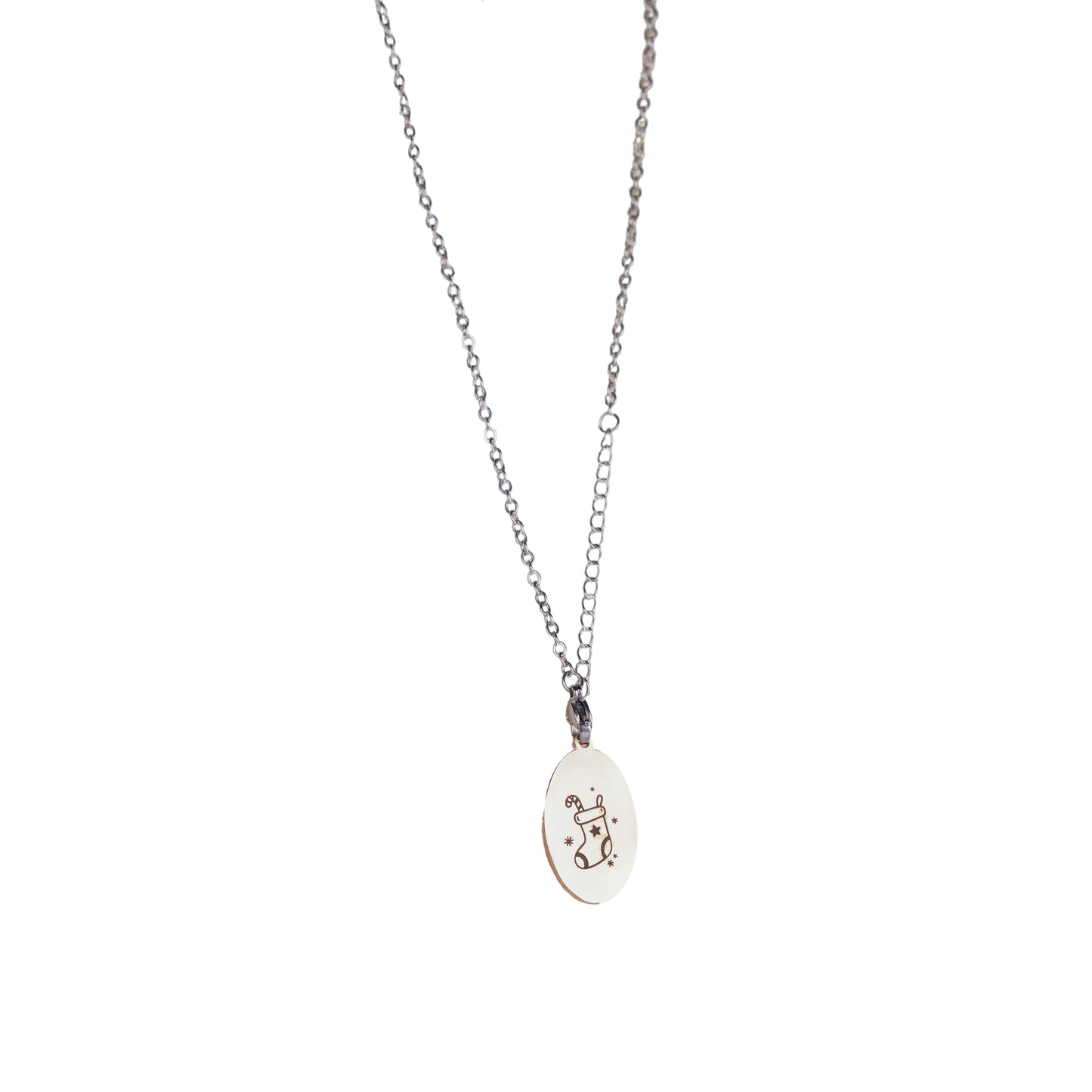 Christmas Stocking Metal Pendant Engraving