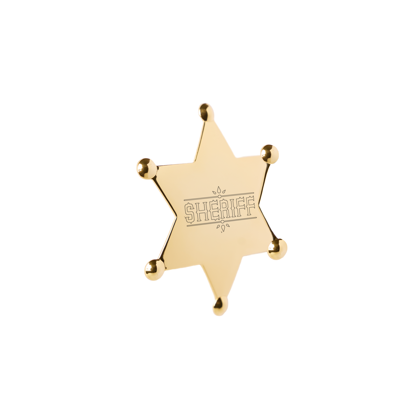 Western Cowboy Sheriff Badge