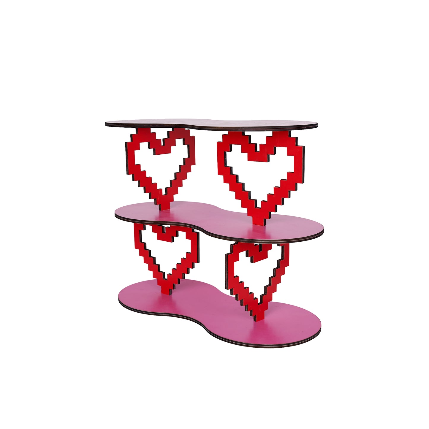Valentine's Day Heart-Shaped Storage Rack_ZY Holder