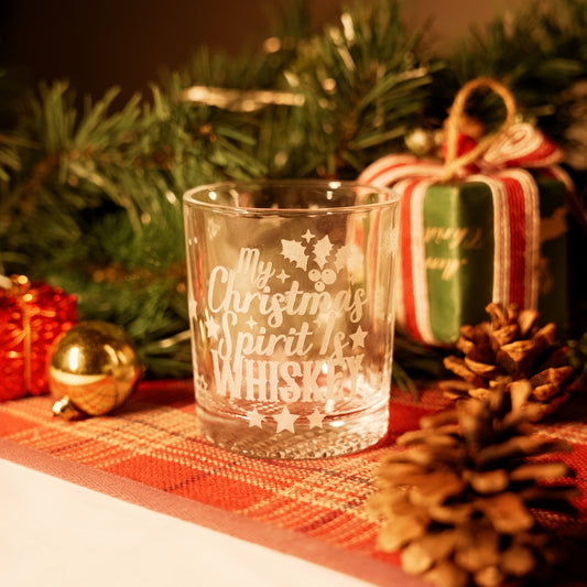 Christmas Glass Engraving