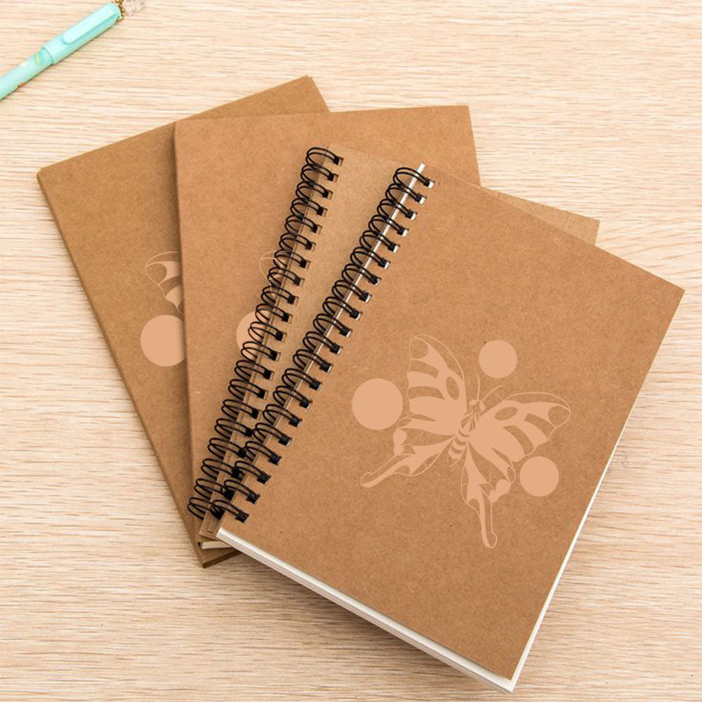 Paper Notebook Cases Paper Notebook Covers 09 - Butterfly – WeCreat Projects