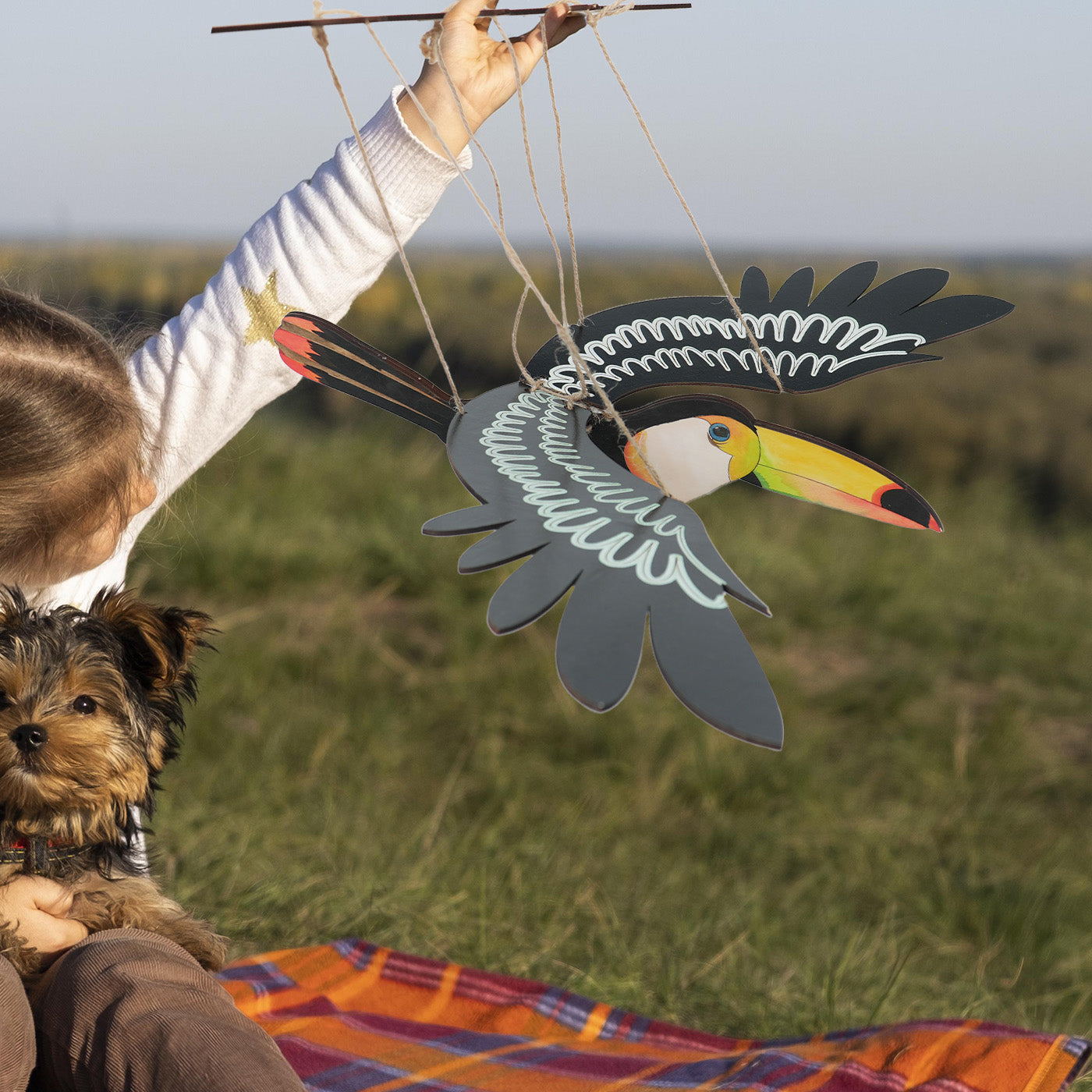 Toucan Bird String Puppet Toy – WeCreat Projects