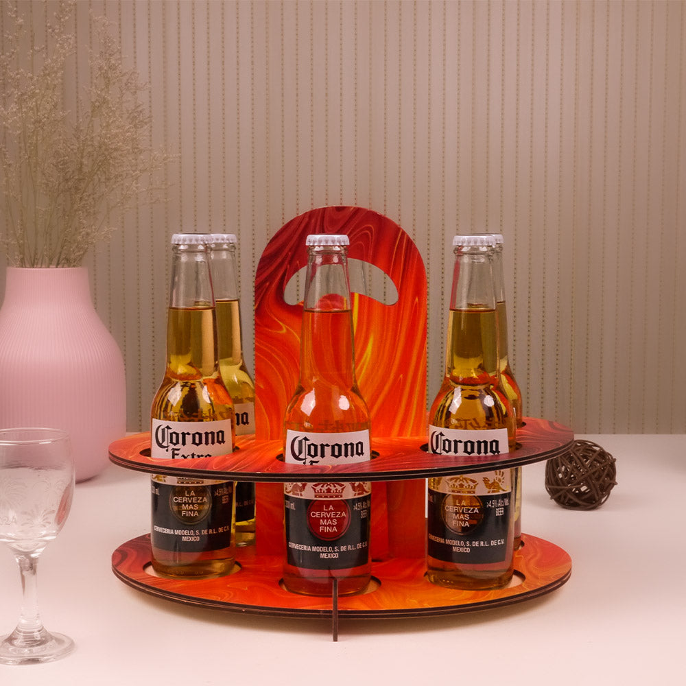 6-Pack Rounded Beer Carrier Holder – WeCreat Projects