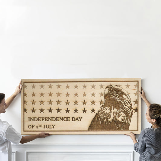 Independence Day Decorative Art