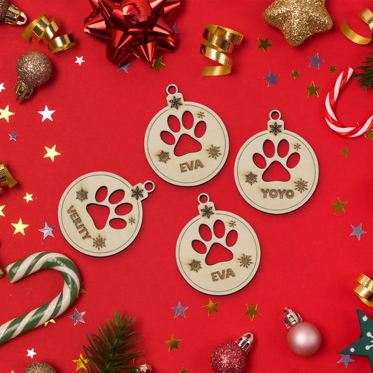 Christmas Dog Tags