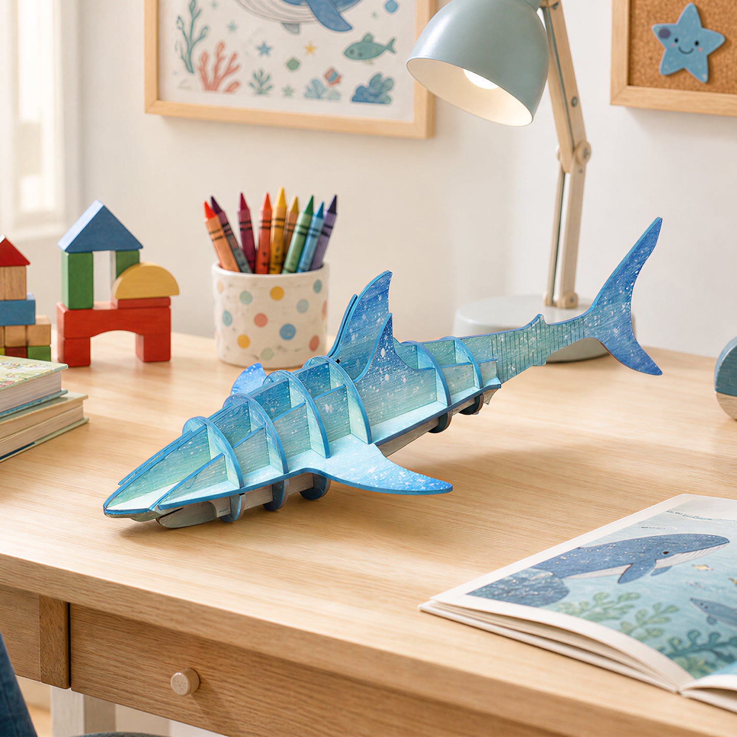 3D Shark Puzzle Toy