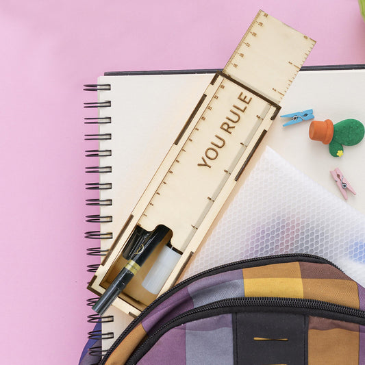 Wooden Pencil Organiser