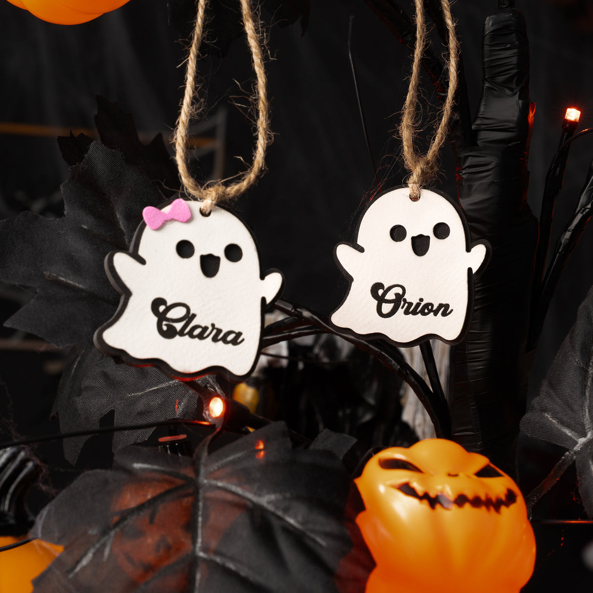 Cute Ghost Name Tag