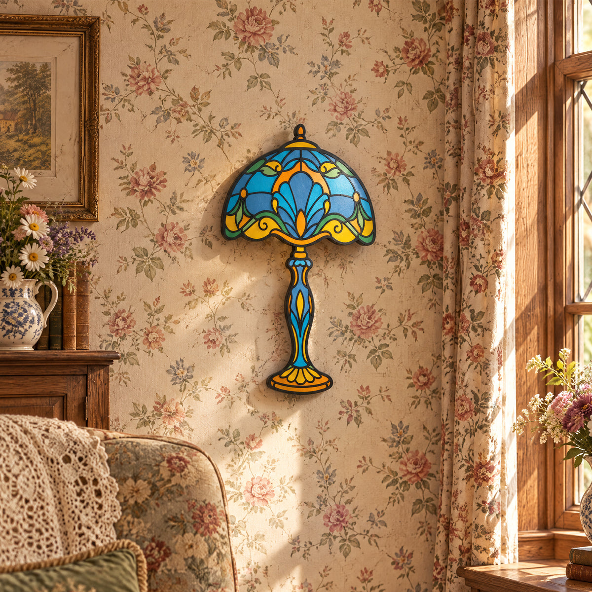 Tiffany Stained Glass Decorative Wall Art