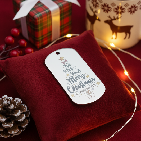 Christmas Tree Engraving Pattern