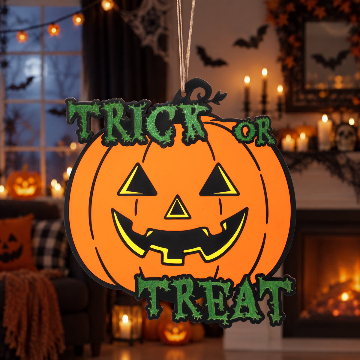 Halloween Pumpkin Decorative Hanging Decoration Sign
