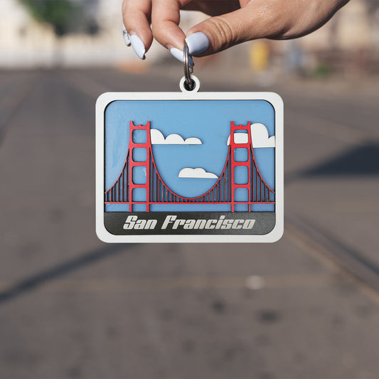 San Francisco Travel Commemorative Plaque