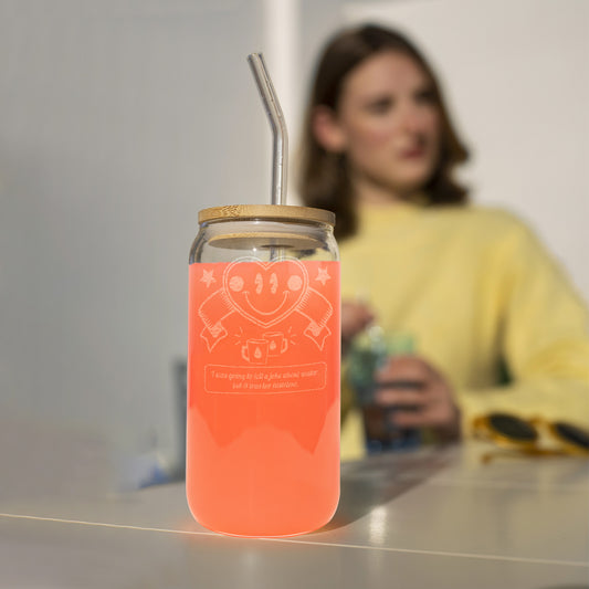 Summer joke glass Engraving