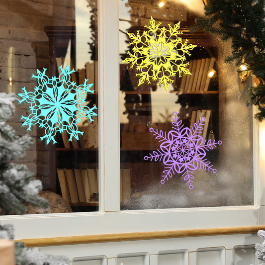 Intricate Snowflake Window Decal