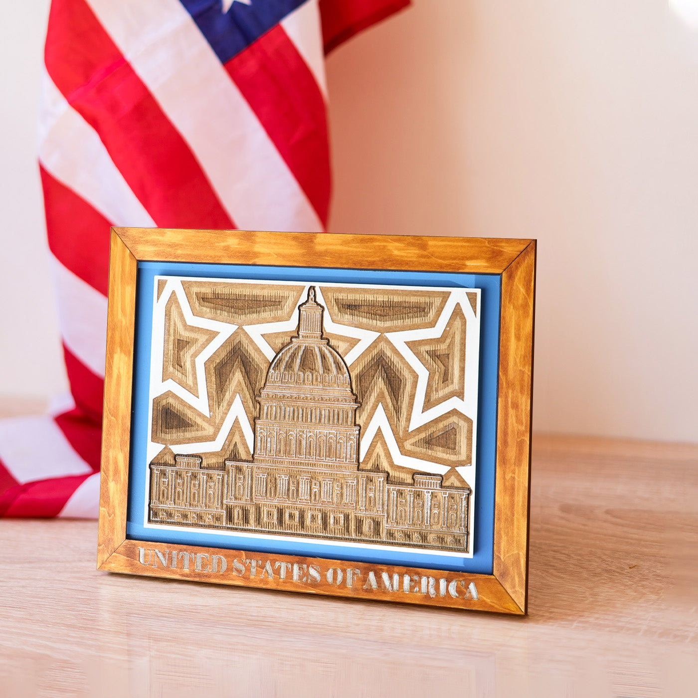 Independence Day Congress Engraved Wall Art