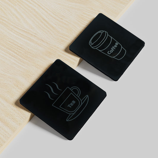Drinks Themed Acrylic Coasters