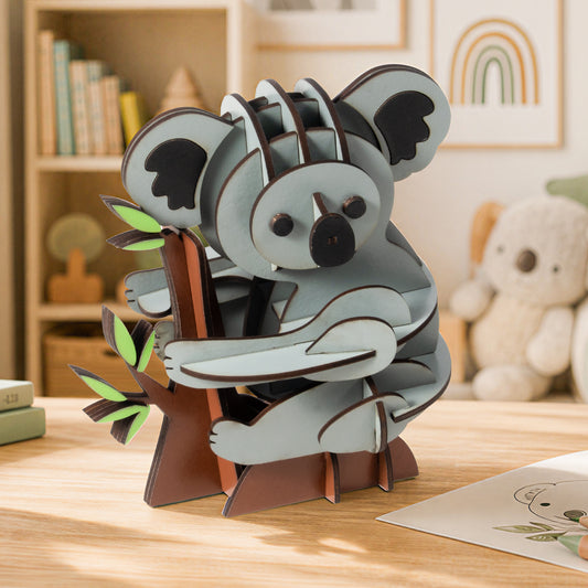 3D Koala Wooden Puzzle Toy