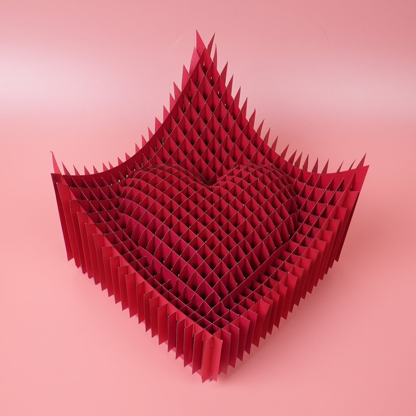 Valentine's Day 3D Heart Paper Art