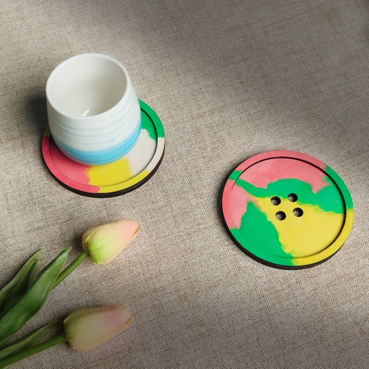 Button Coasters