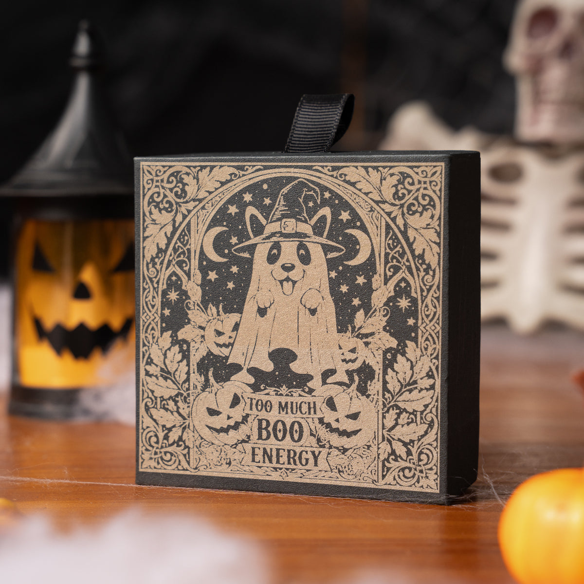Corgi Ghost Gift Box Engraving