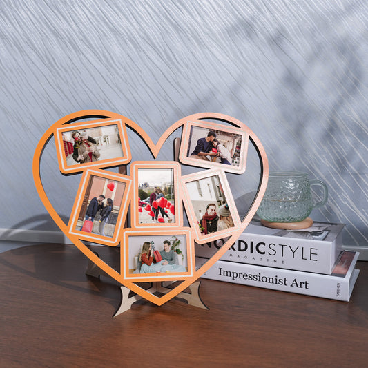 Heart-Shaped Photo Frame 01