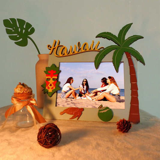 Hawaii Tropical Photo Frame 01