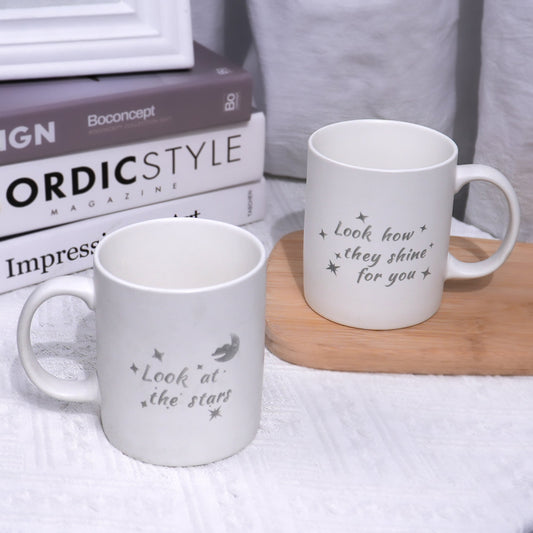 Couple Mugs with Lyrics