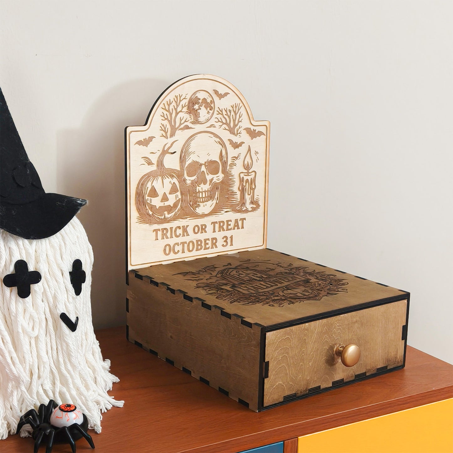 Halloween Tombstone Storage Box