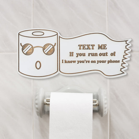 Paper towel reminder sign