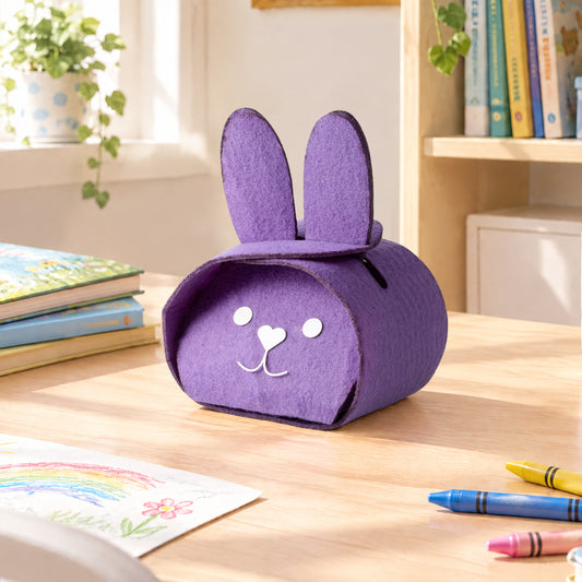 Rabbit Craft Felt Gift Bag