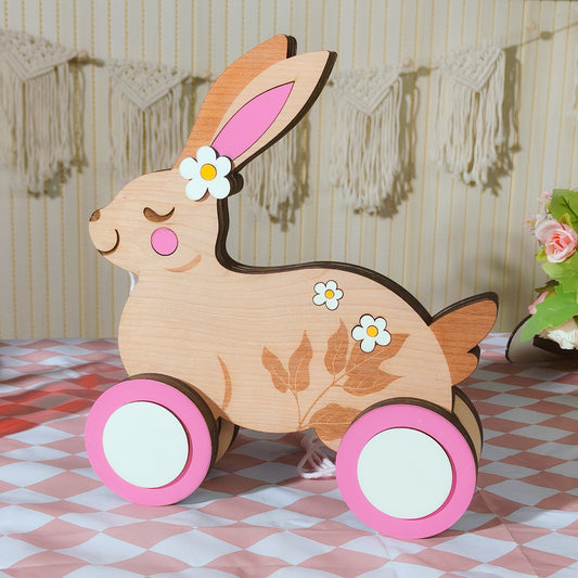Easter Bunny Toy Car