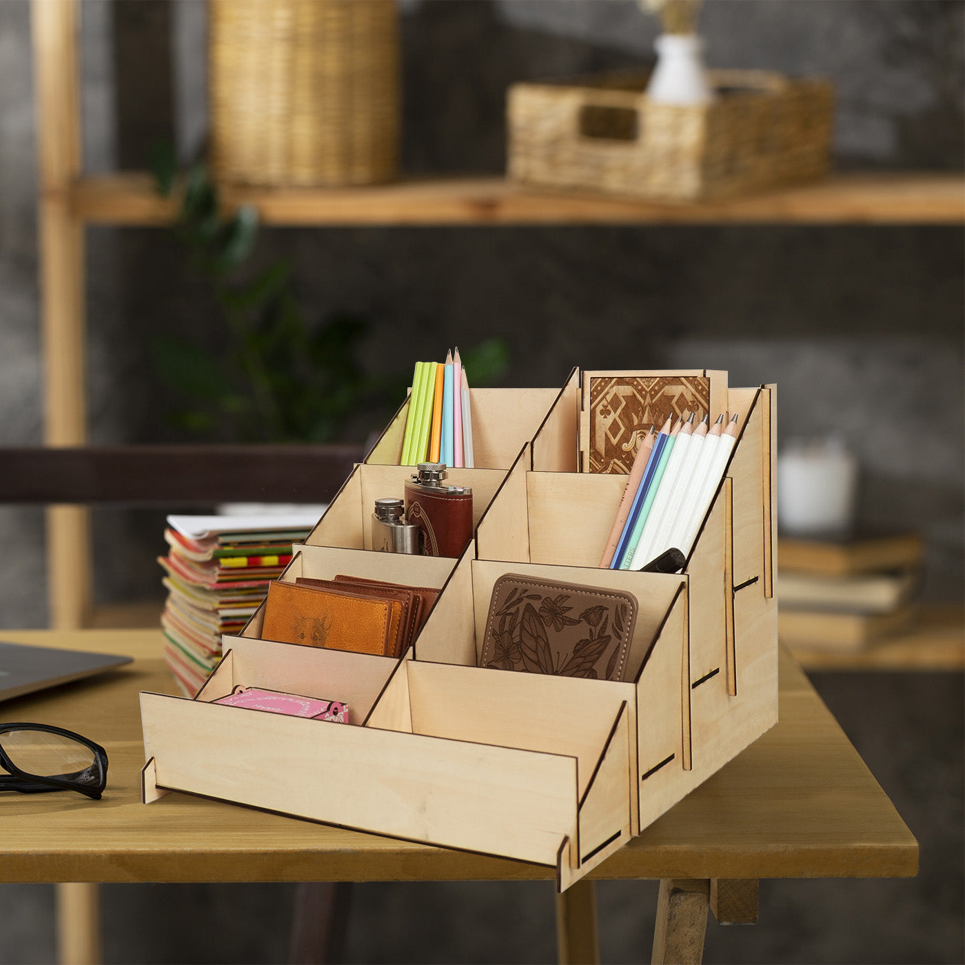 Desktop Storage Rack