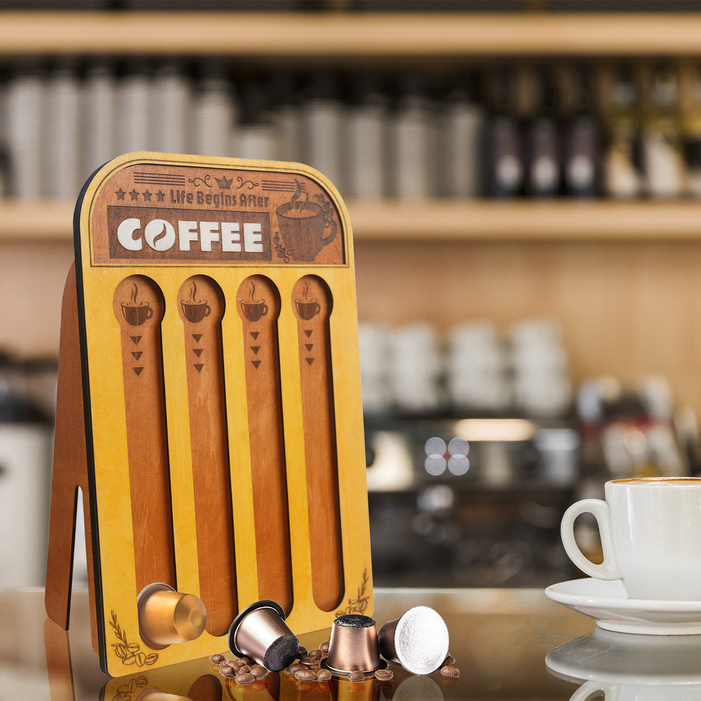 Coffee Pod Rack Holder – WeCreat Projects